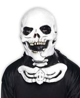Totenkopf Maske mit Brustteil