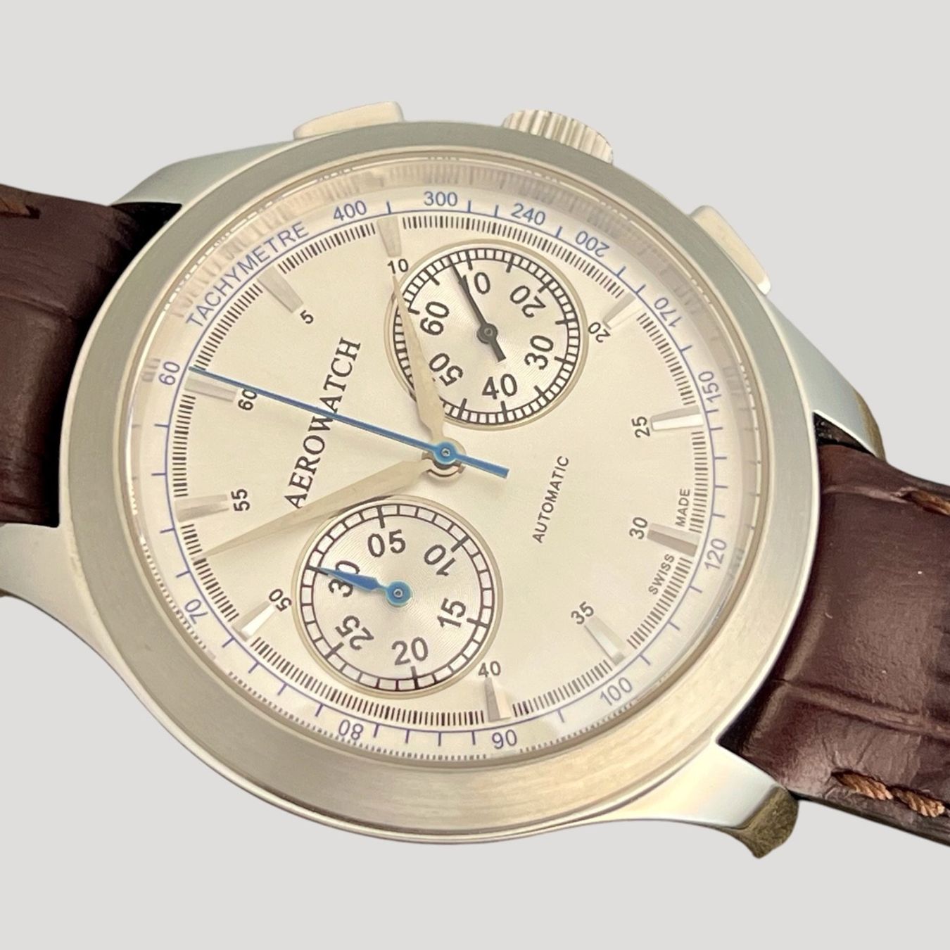 Aerowatch Orologi: Aerowatch Chronograph Automatic Uhr NEW Full Set – Nuovo (secondo la descrizione) da Apples venduto da the_7jtf 4