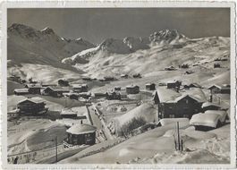 Jnner - Arosa  mit  Erzhorn  im  Winter