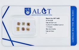 Ab 1 Fr. - 1.14 ct natürl. Diamant LOT - mit Zertifikat