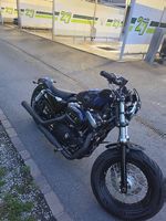 Harley Davidson Forty Eight mit Dr. Jekyll und Mr. Hyde