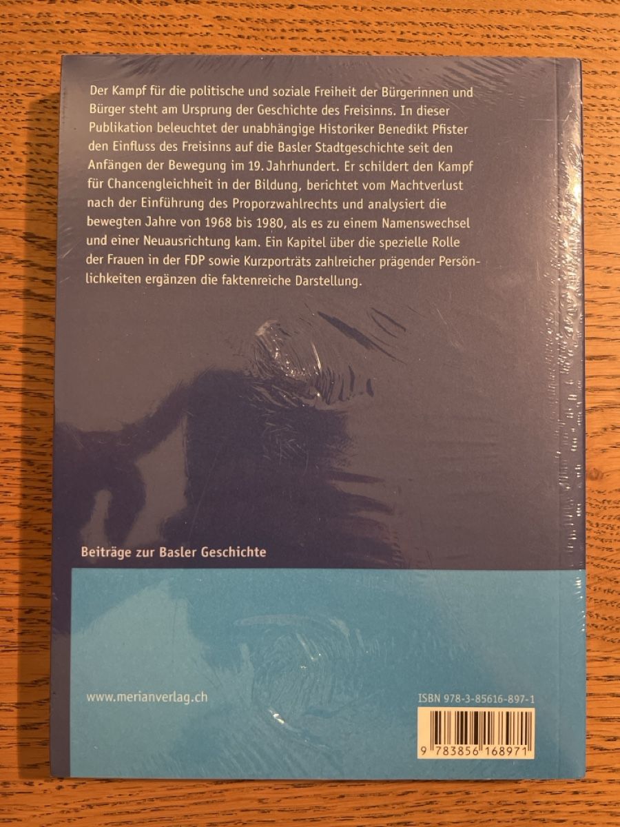 Bücher: Basler Freisinn  – Neu und originalverpackt aus Basel von Aurin 1