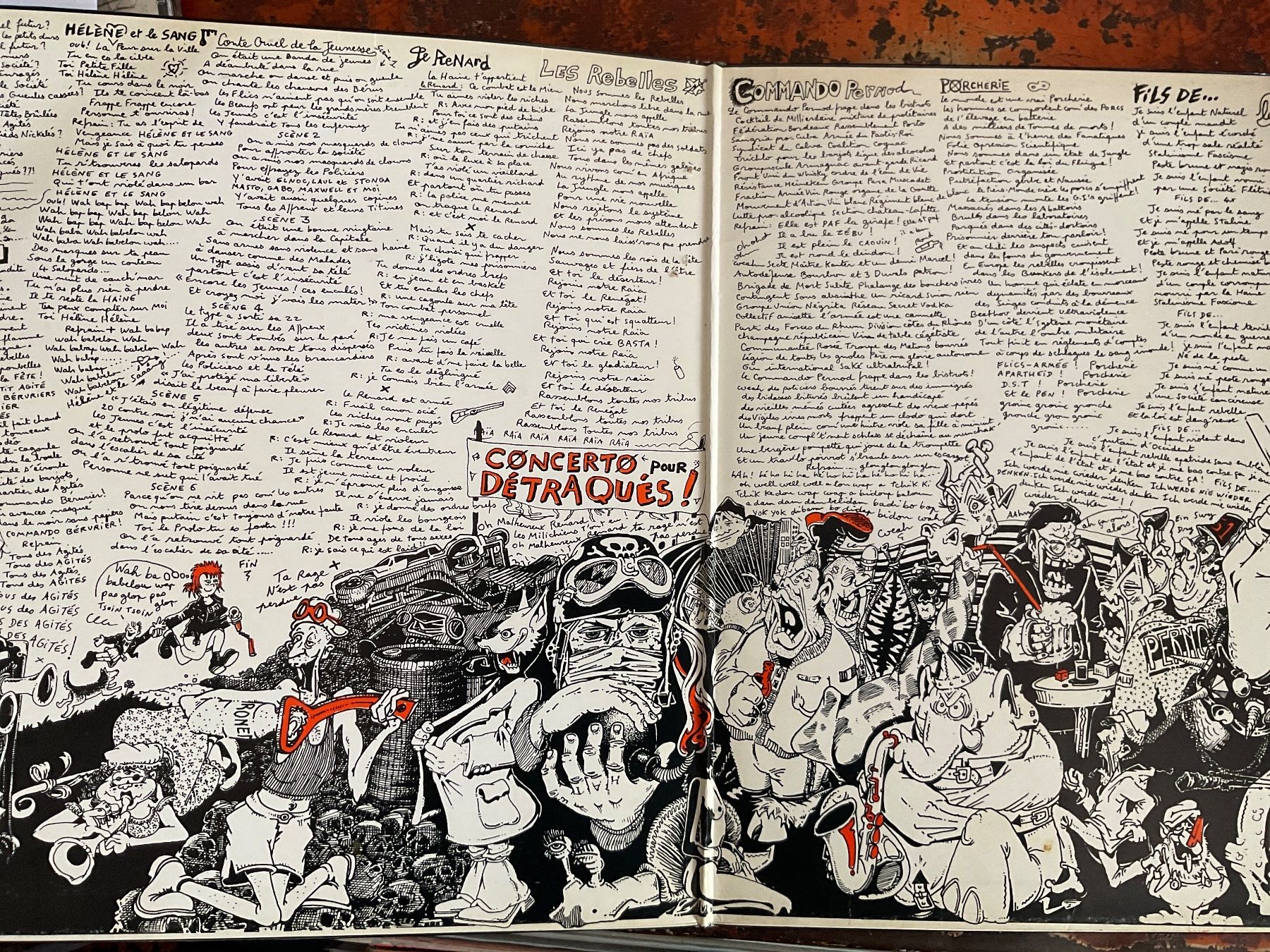 Dischi in vinile: Bérurier Noir Concerto pour Détraqués LP – Usato da Delémont venduto da vinylfreak01 2