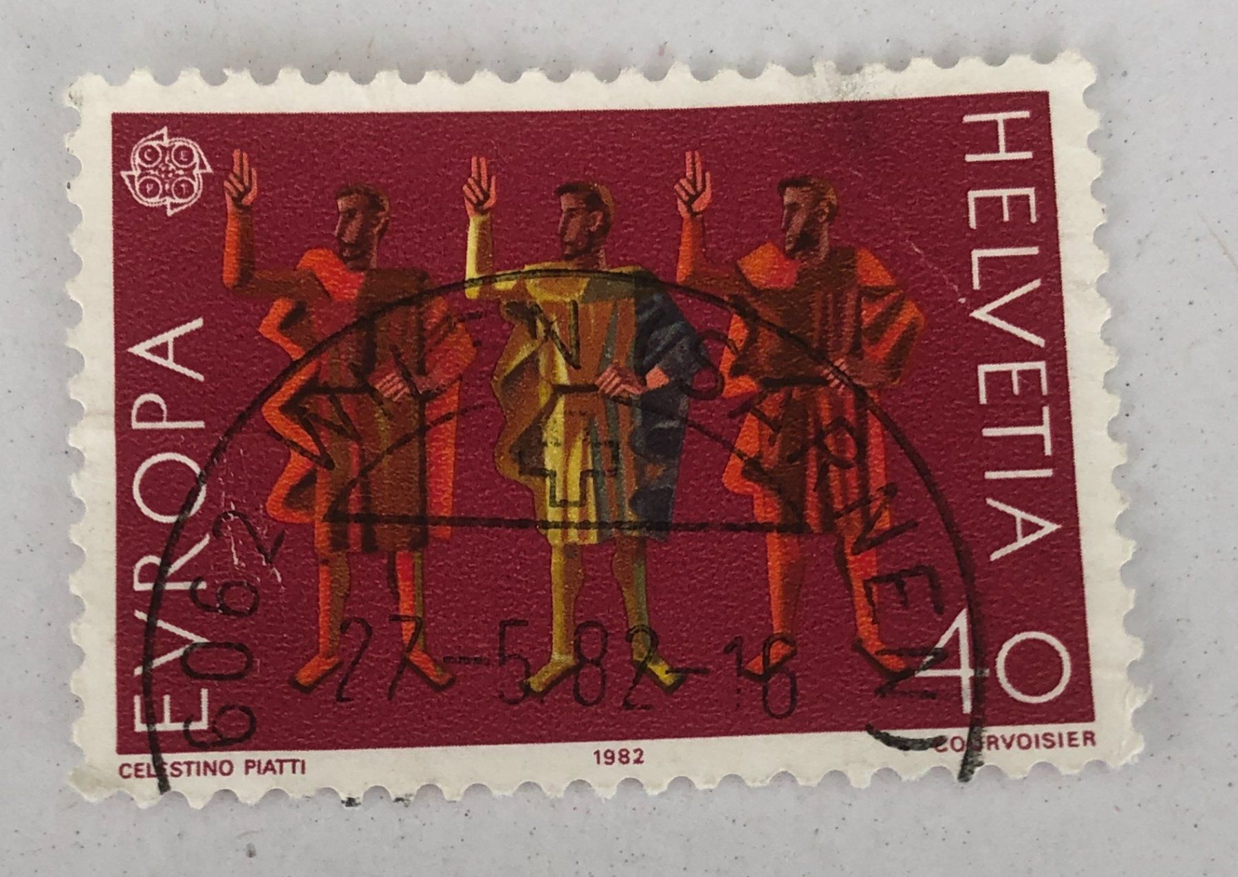 Alle Briefmarken: CH Briefmarken mit Gestempelt    – Gebraucht aus Aarau von Billa007
