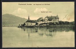 Hurden, Gasthof zum Adler am Zürichsee