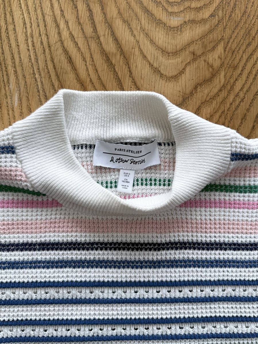Other Stories Maglioni & Felpe: & Other Stories Pullover gestreift Baumwolle Grösse S – Usato da Siebnen venduto da koschitoschi 4