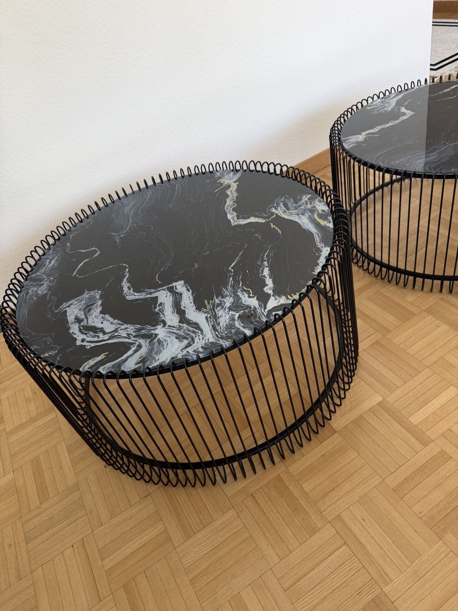 Tische: Kare wire Couchtisch/ Salontisch  – Gebraucht aus Wettingen von mha_6hdg 3