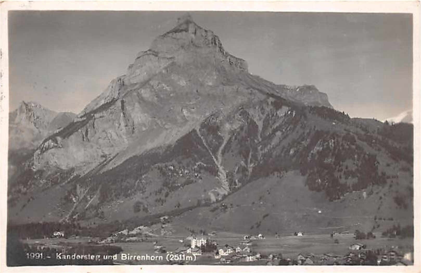 Ansichtskarten: Kandersteg, Birrenhorn – Gebraucht aus Ottikon b.Kemptth. von Neptun1974