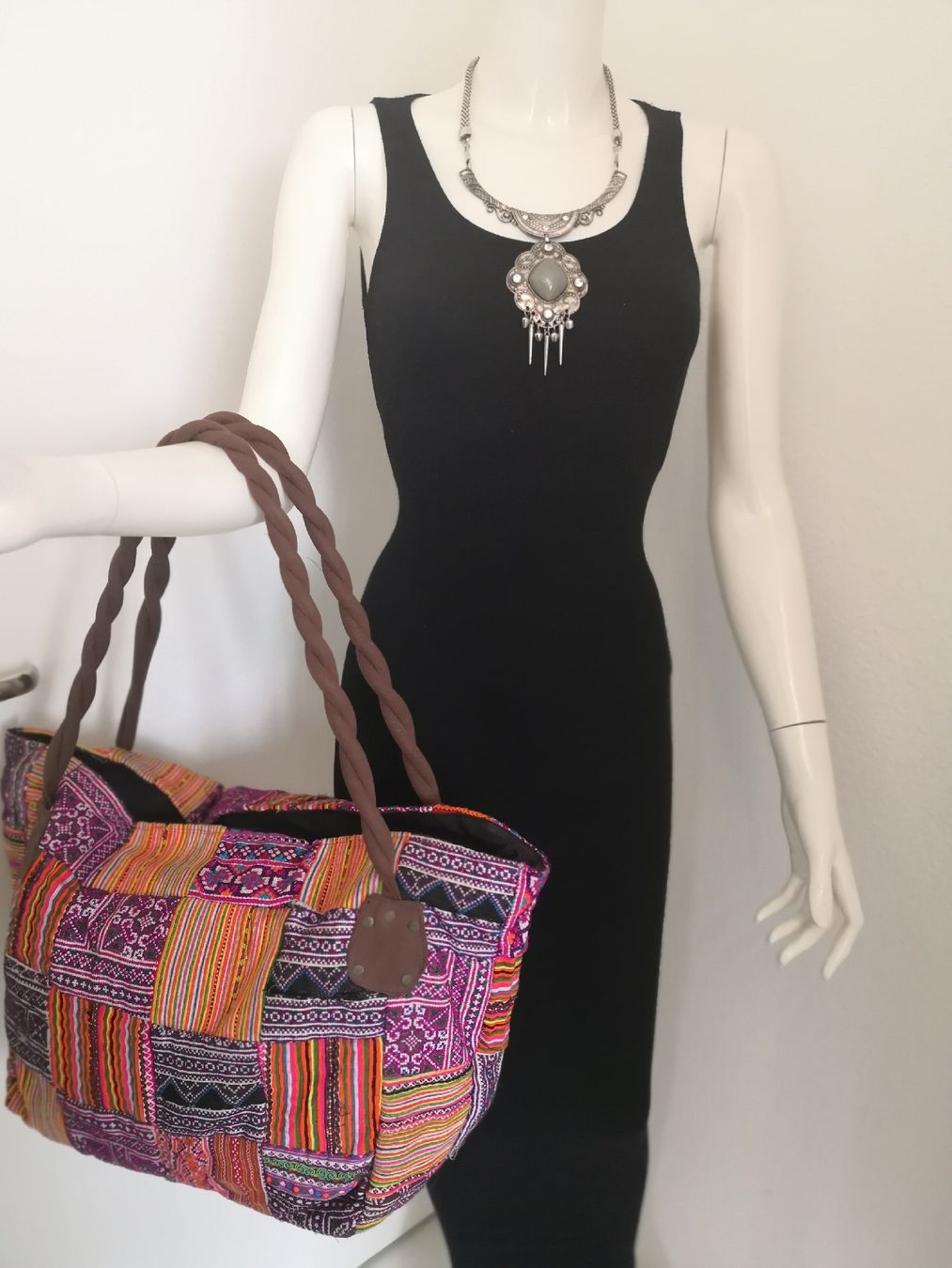 Borse da donna: 🤩BOHO-CHIC HANDGEMACHTE ETHNO PATCHWORK XXL TASCHE NEU – Nuovo (secondo la descrizione) da Olten venduto da Naja-Twins-Twins 1