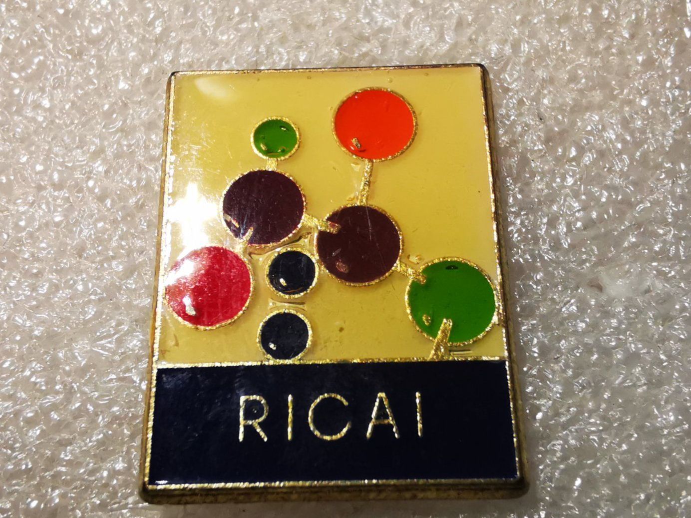 Placchette & Badge: Ansteckpin 14: Ricai – Usato da Oppligen venduto da Pin-Fall-Shop