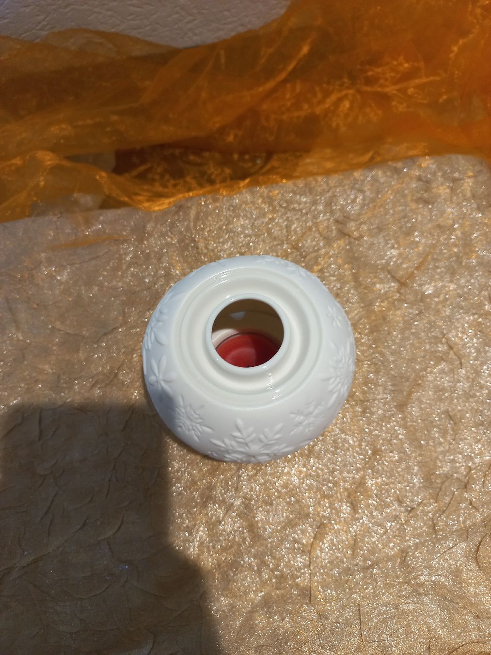 Partylite Bougeoirs: sphère lumineuse flocon de neige – Neuf avec emballage d'origine à La Sagne NE par John7Steph 2