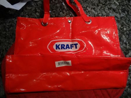 Plastiktasche *Kraft* rot