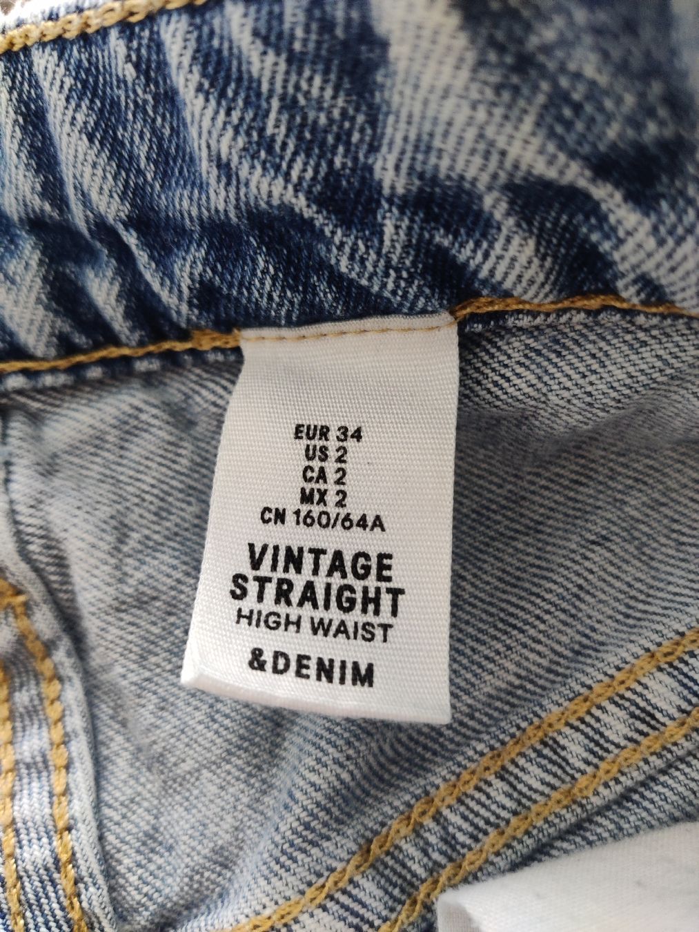 H&M Jeans: Jeans Vintage Straight High Waist – Usato da Pieterlen venduto da Saemelili 2