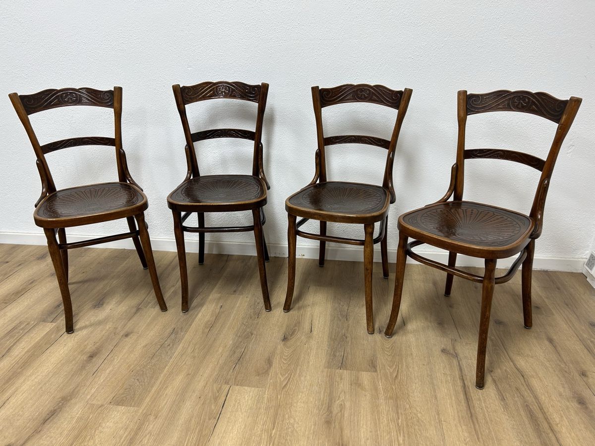 Sedie: 4er Set Kohn Bistrostühle – Usato da Basel venduto da MoebelSackmann 1