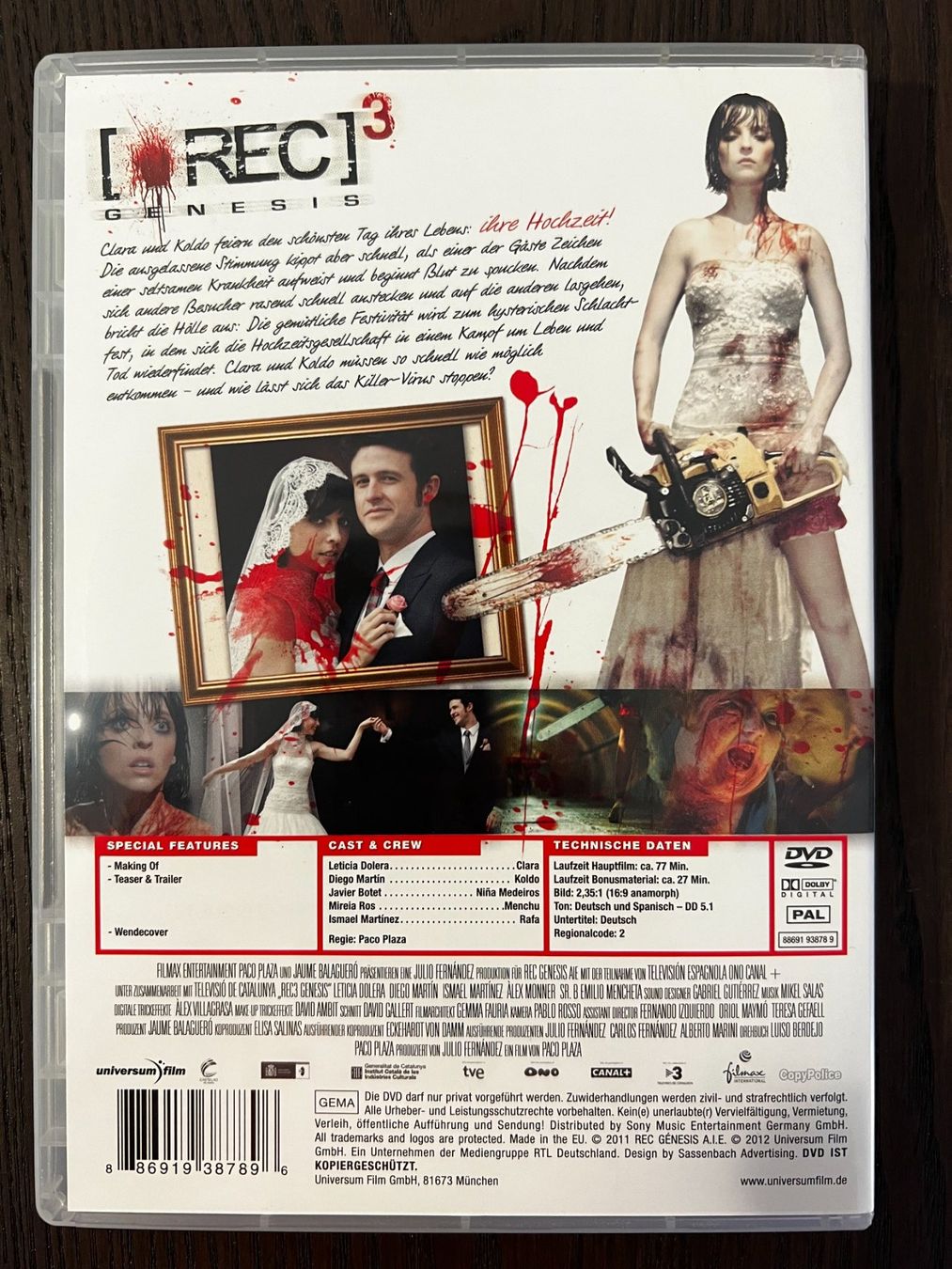 Tous les DVDs: REC 3 – D'occasion à Zürich par FilmFreunde 1