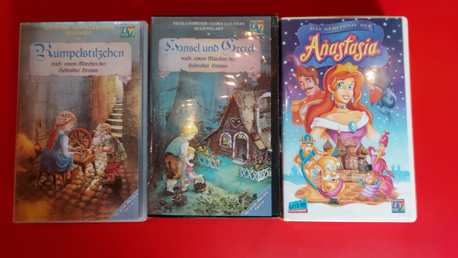 Alle VHS: Kinderfilme auf VHS Kassetten – Gebraucht aus Gunten von Muggemus