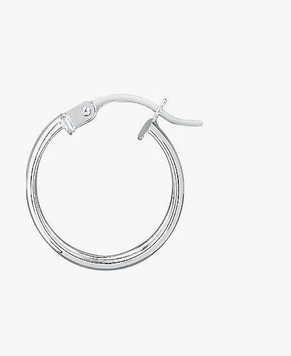 Orecchini pendenti & Orecchini a lobo: Creolen 375er Weißgold – Usato da Hemmental venduto da 18kGold 1