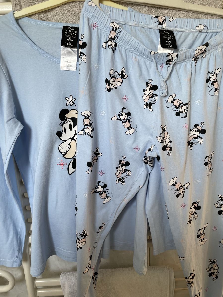 Disney Negligees & Pigiami: Pyjama Minnie Mouse Disney wie neu – Nuovo (secondo la descrizione) da Zürich venduto da Pamuk04 1