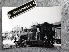 Sursee-Triengen-Bahn E 2/2 Nr. 1 bei Kohlefassen, 1959 -Foto