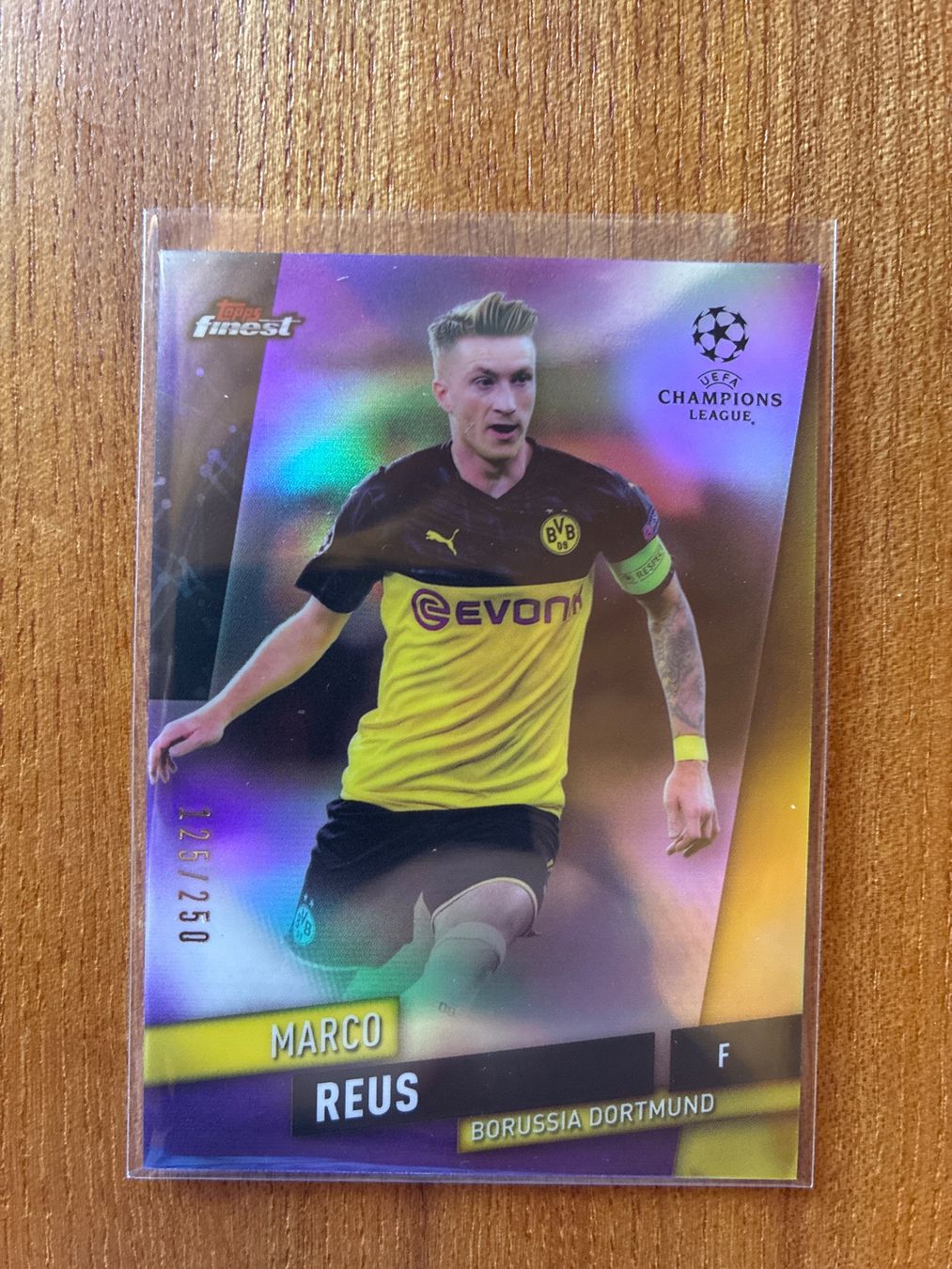 Topps Sammelbilder & Trading cards: Topps Finest Marco Reus BVB /250 – Gebraucht aus Wangenried von Garagara