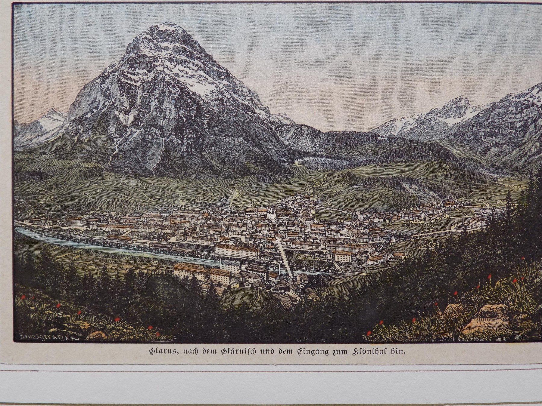 Incisioni: Glarus koloriert – Usato da Risch venduto da Rischli15 1