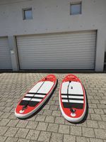 2 x SUP Komplettset (Pumpe, Ruder, Rucksack, Ersatzteil)