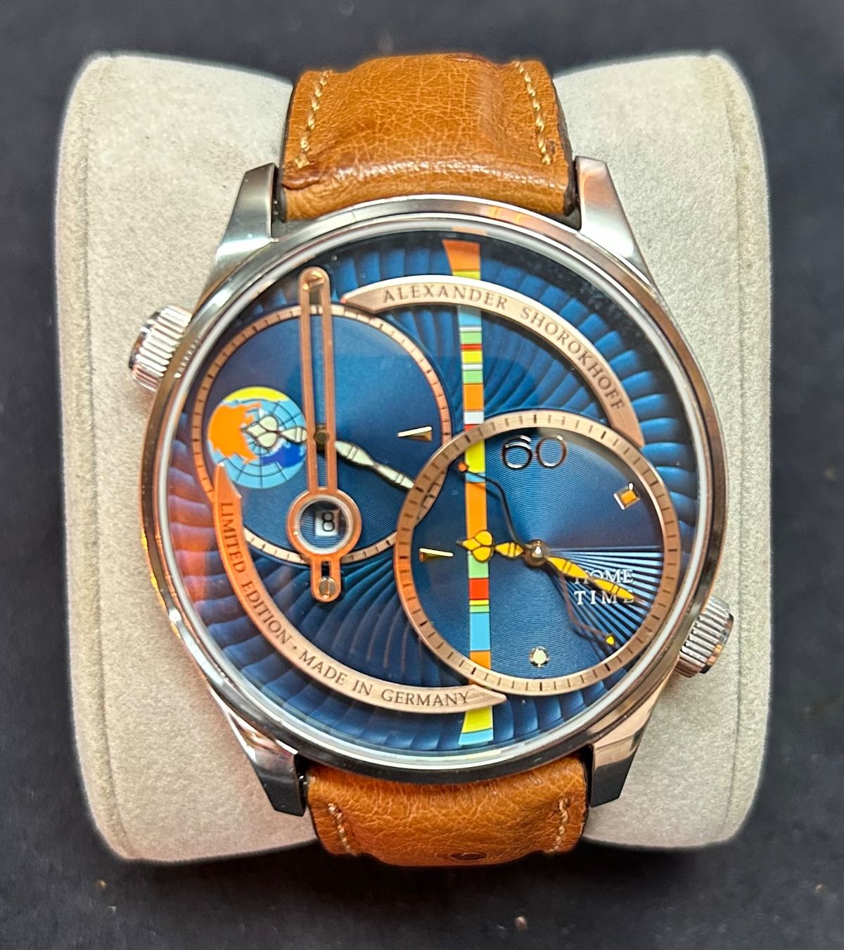 Orologi: Alexander Shorokhoff Levels Blue – Usato da Châtillon FR venduto da xwillow
