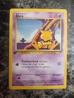 Pokémon Karte Abra 1. Edition Basis Set 