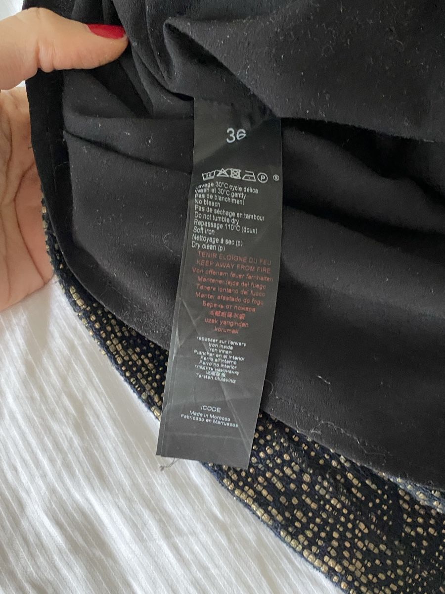 Gonne: Elegant I CODE skirt, size 36, gold details – Nuovo (secondo la descrizione) da Vesenaz venduto da nat_mq8l 3