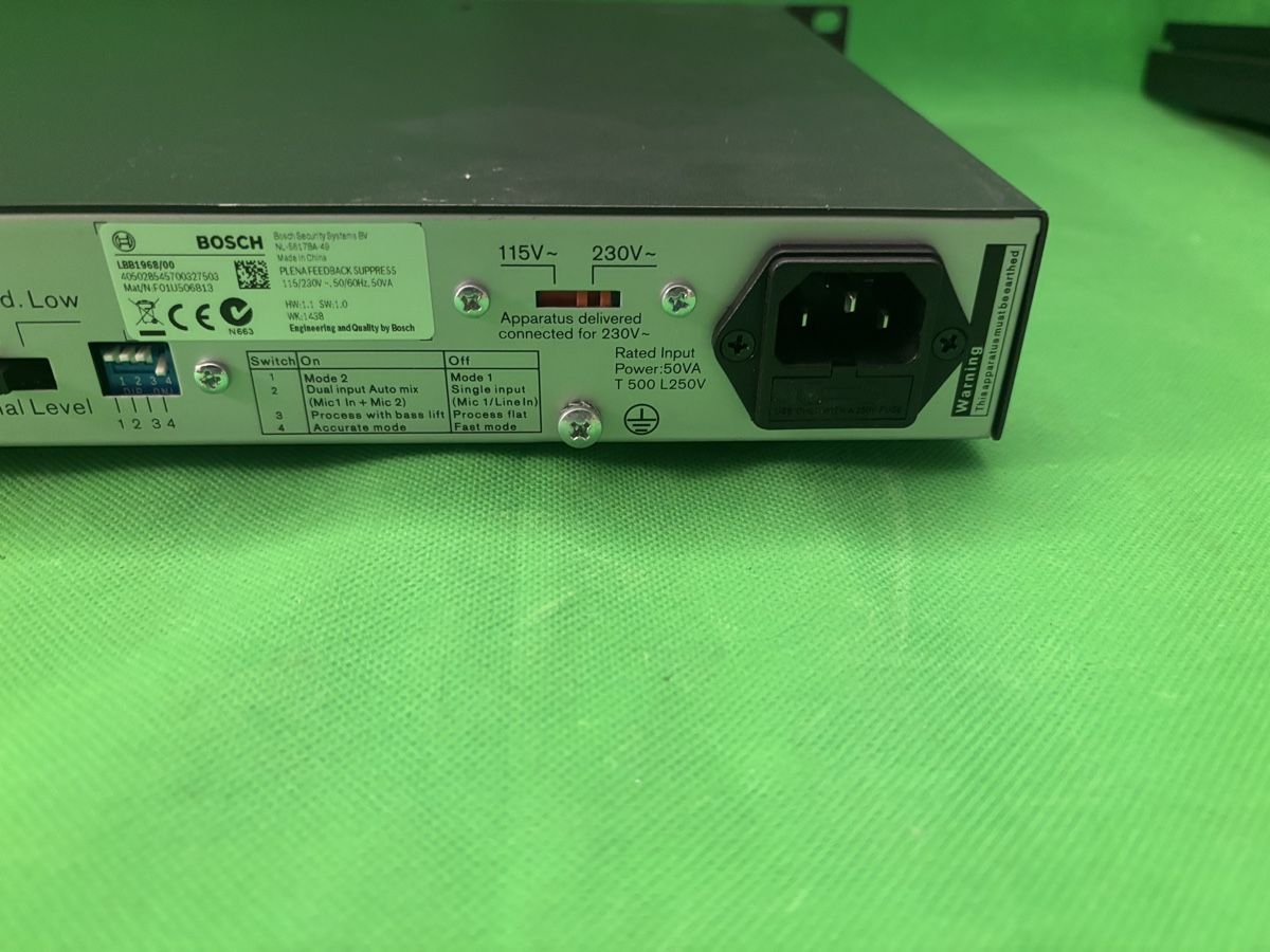 Bosch Alle Werkzeuge: Bosch Plena Feedback Suppressor LBB1968/00 schwarz – Gebraucht aus Kilchberg ZH von bionicdog 4