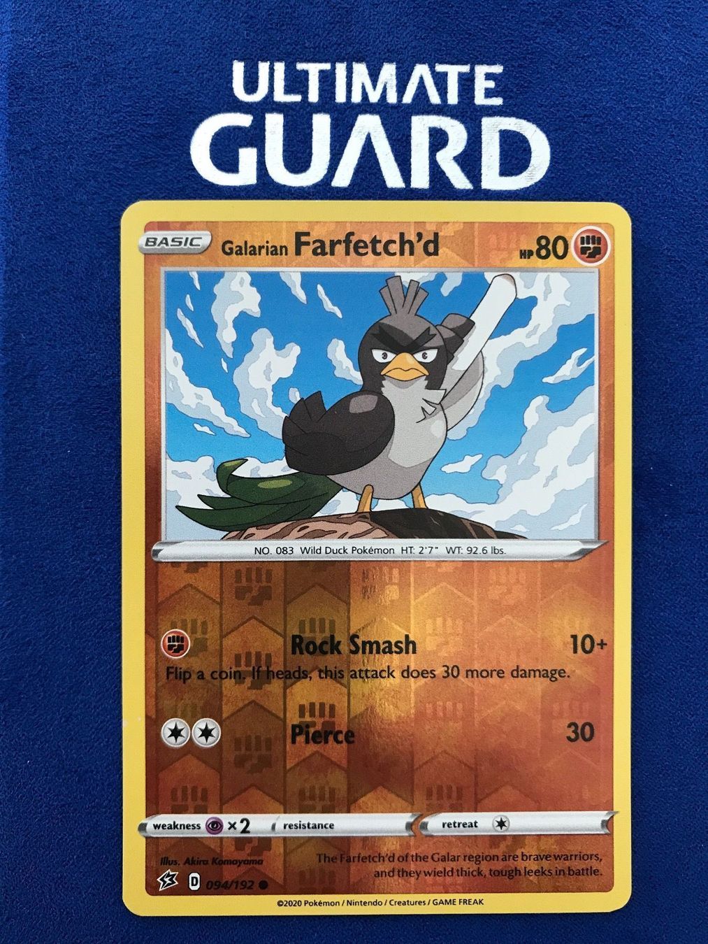 Pokémon Sammelbilder & Trading cards: Pokemon TCG - Galarian Farfetch‘d EN reverse Holo – Neu (gemäss Beschreibung) aus Lyss von DeaDiLuna