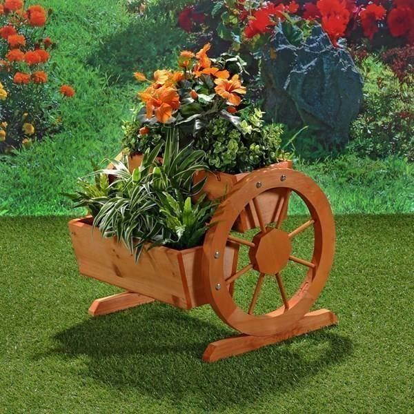 Altre Decorazioni per giardino: Pflanztrog + Räder und 2 Pflanzkasen – Nuovo e nell'imballaggio originale da Stein am Rhein venduto da Gomme100 2