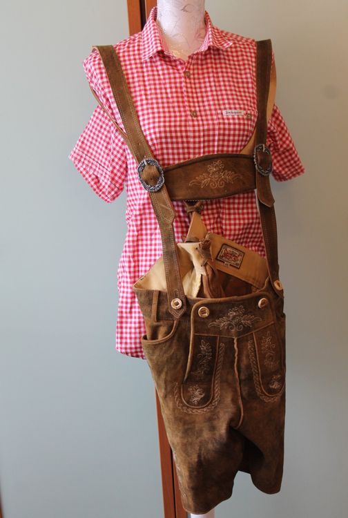 Fabelhafte Lederhose Mit Hemd Ebenbild