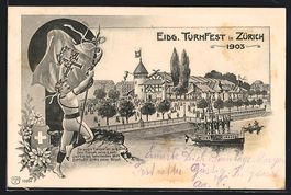 Litho Zürich, Eidg. Turnfest 1903, 1903