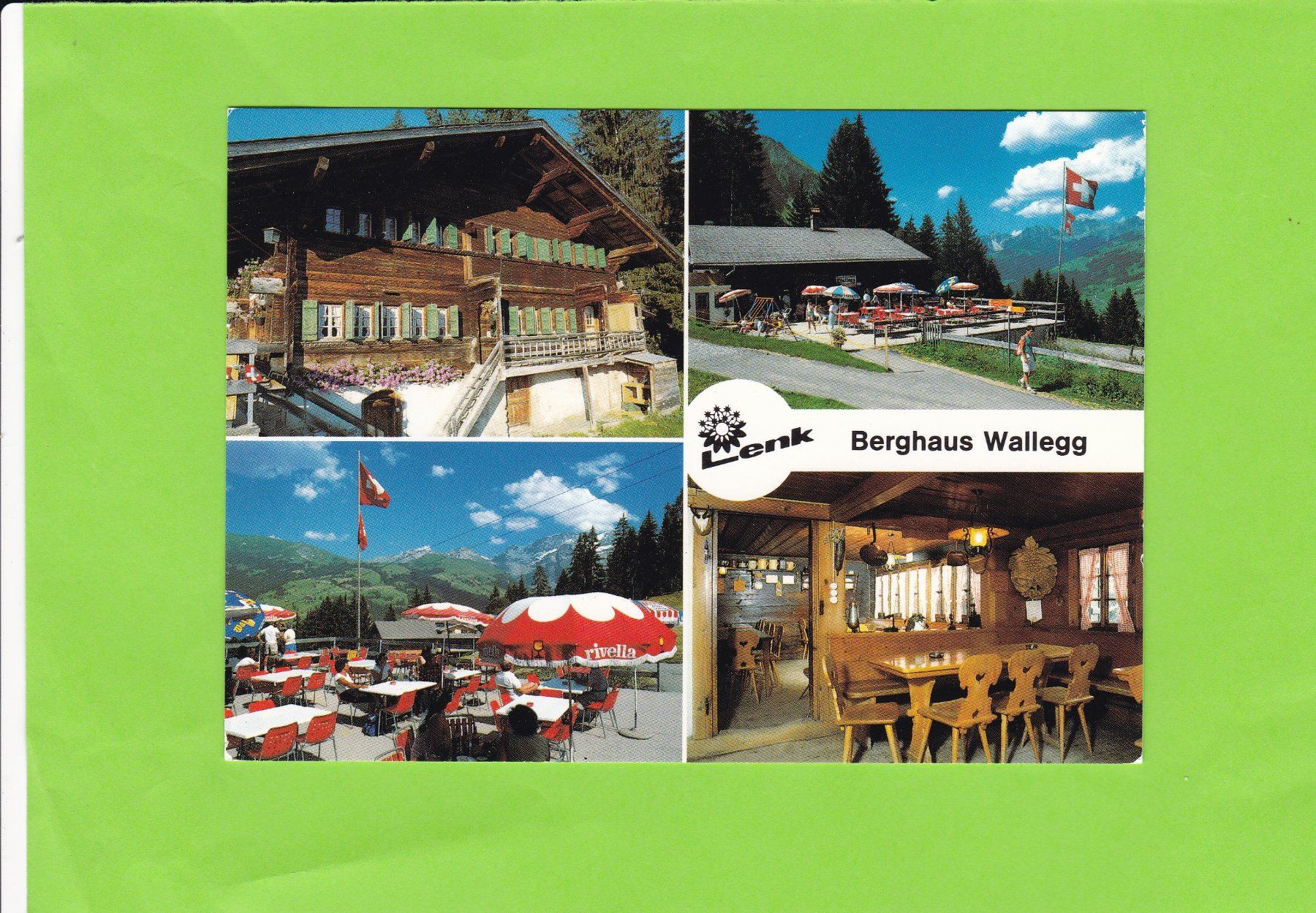 Cartes postales: Berghaus Wallegg-Lenk – D'occasion à St. Peterzell par neckertal