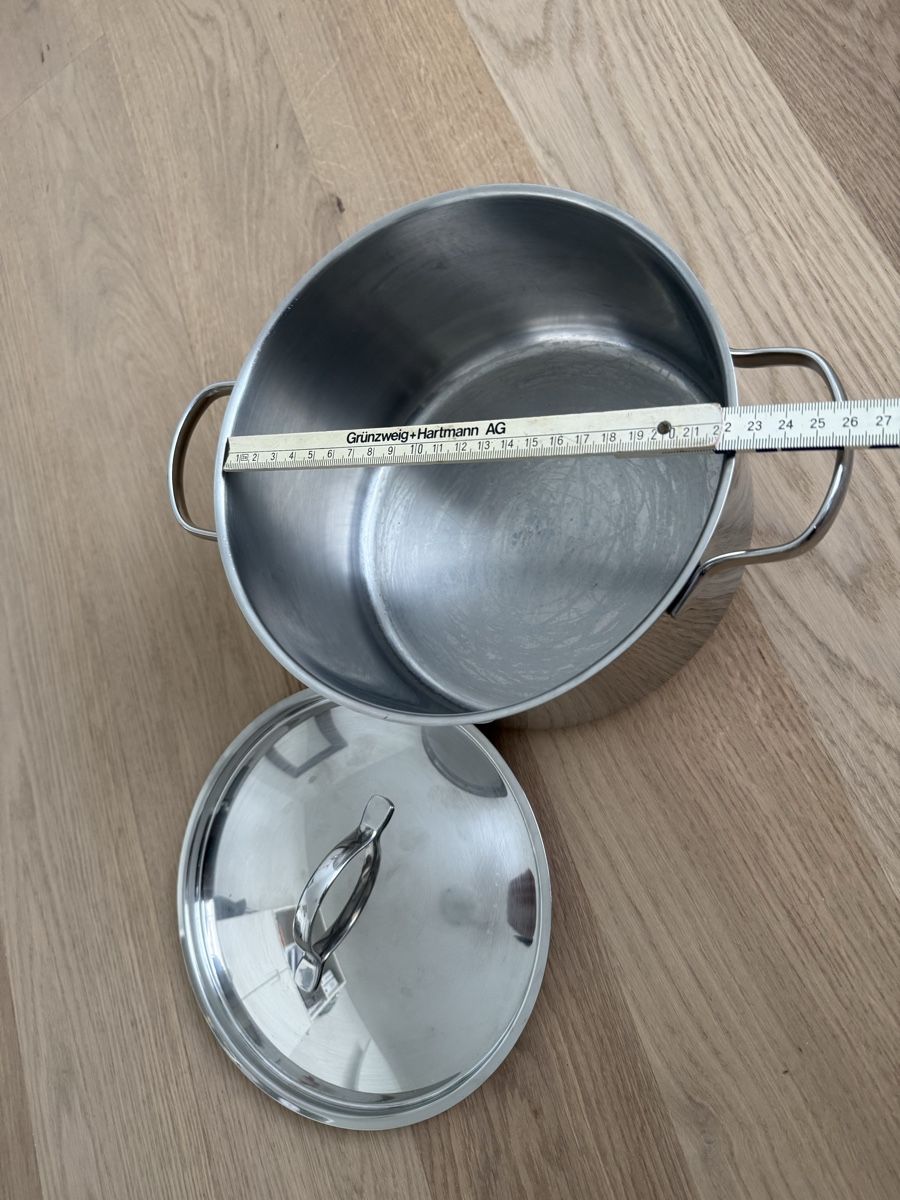 Kuhn Pfannen: Pfanne Kuhn Rikon 22cm mit Deckel – Gebraucht aus Steinhausen von Oberli80 1