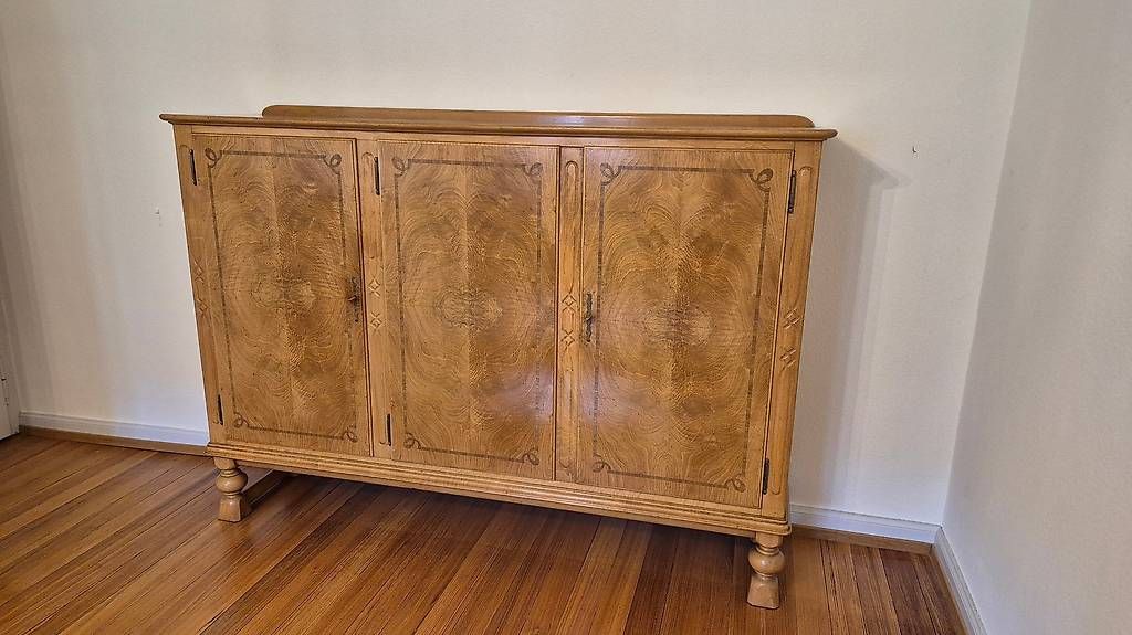 Armadi: Kommode, Sideboard, Highboard, Schrank, braun, Echtholz – Usato da Basel venduto da martinson2000 3