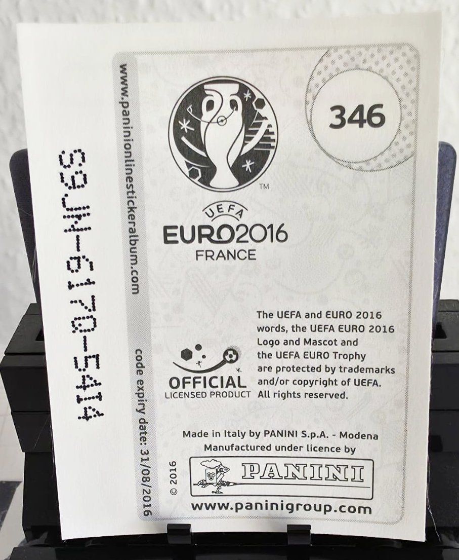 Panini Carte collezionabili: Espana No 346 - Panini UEFA EURO 2016 – Nuovo e nell'imballaggio originale da Zürich venduto da Zetto 1