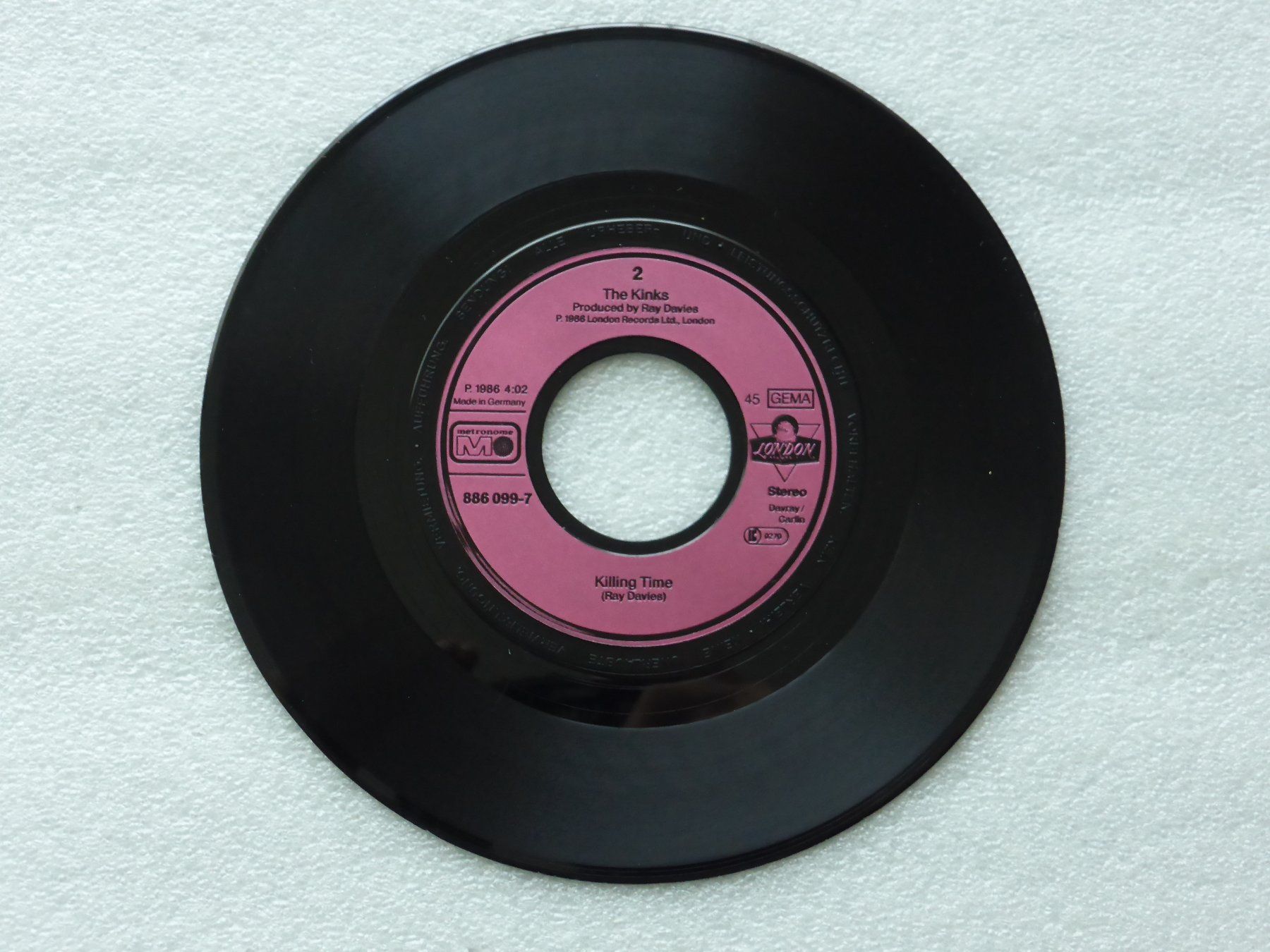 Dischi in vinile: Vinyl Single   THE KINKS – Usato da Küssnacht am Rigi venduto da Mondkinder 2