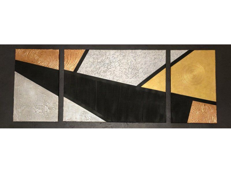 Foto & Immagini: Acrylbild abstrakt 3-Teiler – Nuovo e nell'imballaggio originale da Münchenbuchsee venduto da Mida74
