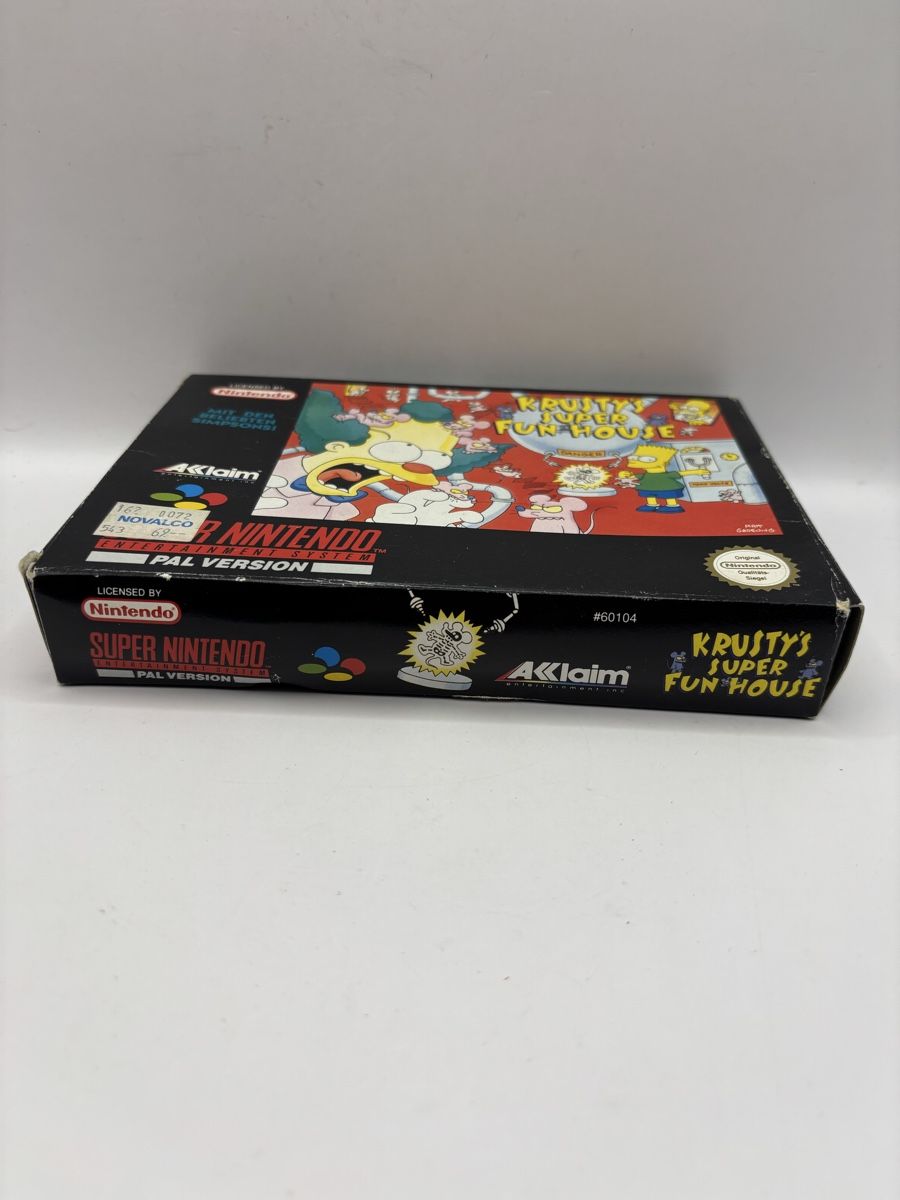 Spiele: Krusty's Super Fun House - DE SNES PAL – Gebraucht aus Genève von sho_67qj 3
