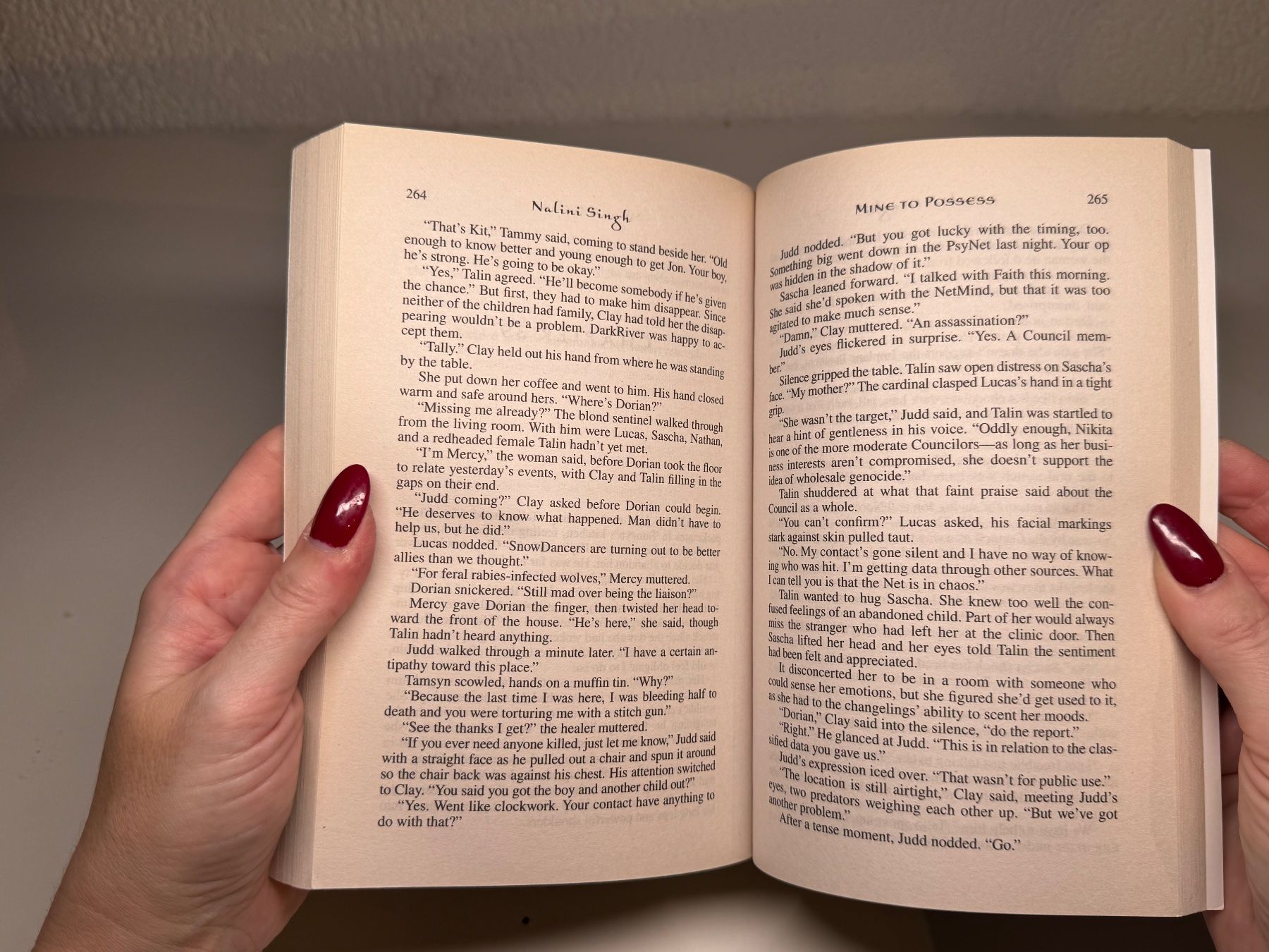 Bücher: NOVEL: Nalini Singh, Mine to Possess – Gebraucht aus Grosswangen von English_books 8