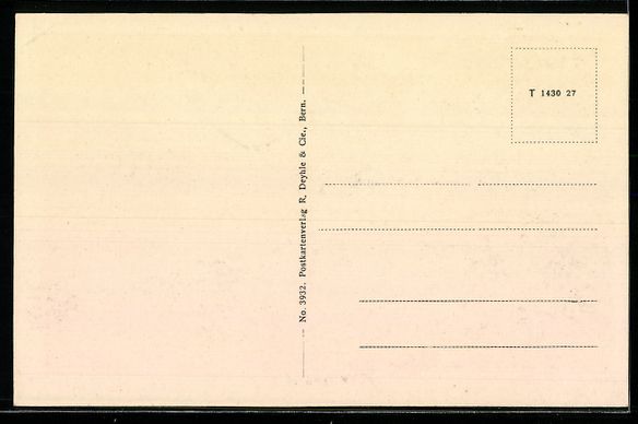 Cartoline postali: AK Kirchdorf /BE, Ortsansicht mit Kirche – Usato da Berlin venduto da bartko-reher 1