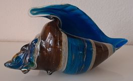Wunderschöne Muschel aus Muranoglas