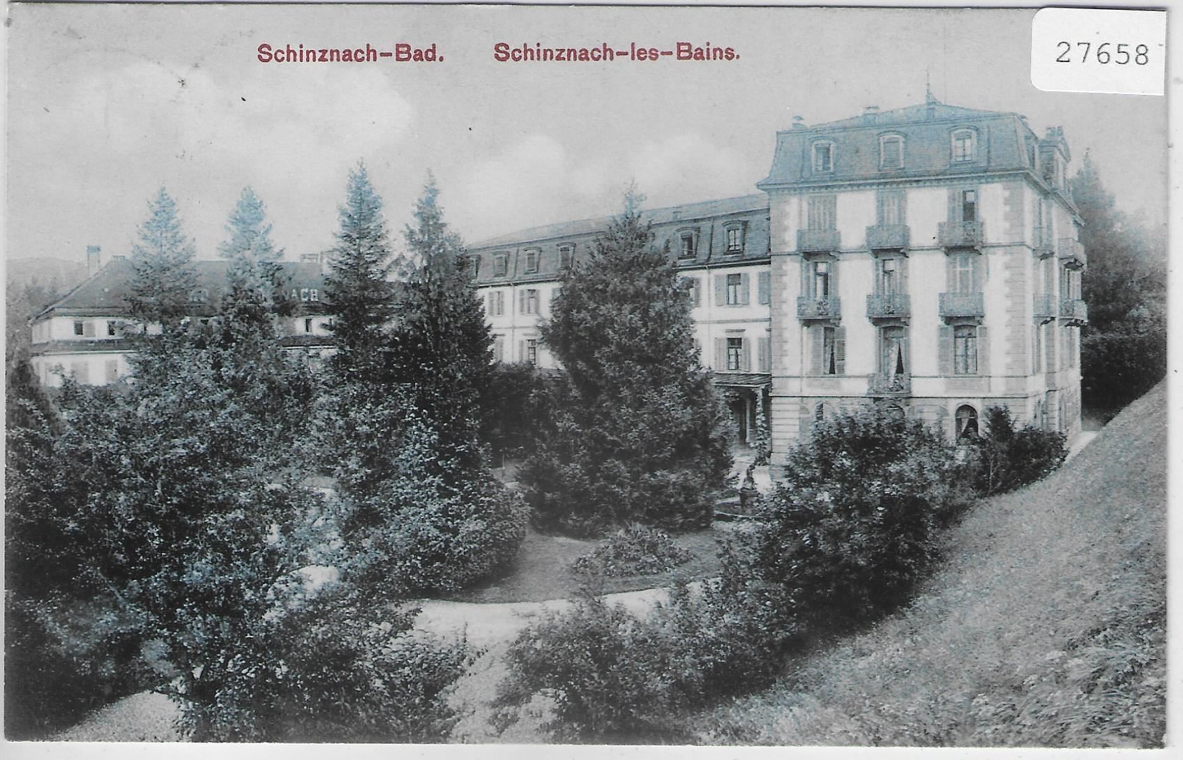 Ansichtskarten: Schinznach-Bad – Gebraucht aus Ettingen von Kartenplanet
