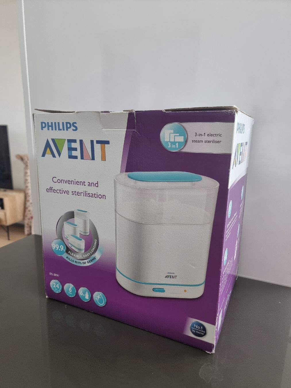 Avent Baby-Mahlzeiten: Philips Avent Sterilisator + Originalverpackung – Gebraucht aus Dübendorf von emmica 9