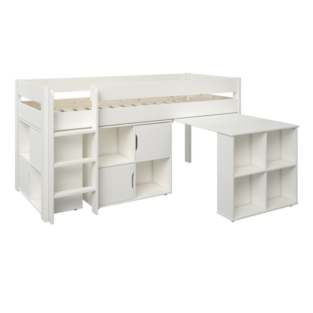 Matratzen: Mid-height bed with desk and storage – Gebraucht aus Zürich von ebednarek 1
