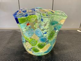 Murano Glas Vase, Sommer Kollektion, Vintage Design