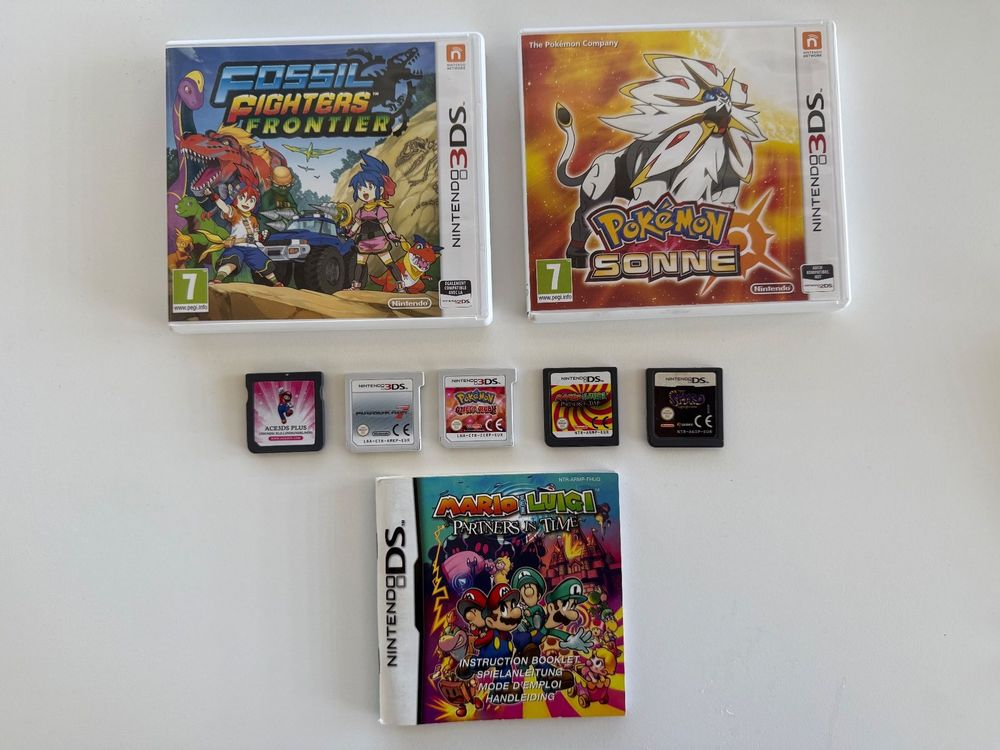 Nintendo 3ds Spiele Pokémon Sonne / Omega ruby, Mario Kart (Gebraucht ...