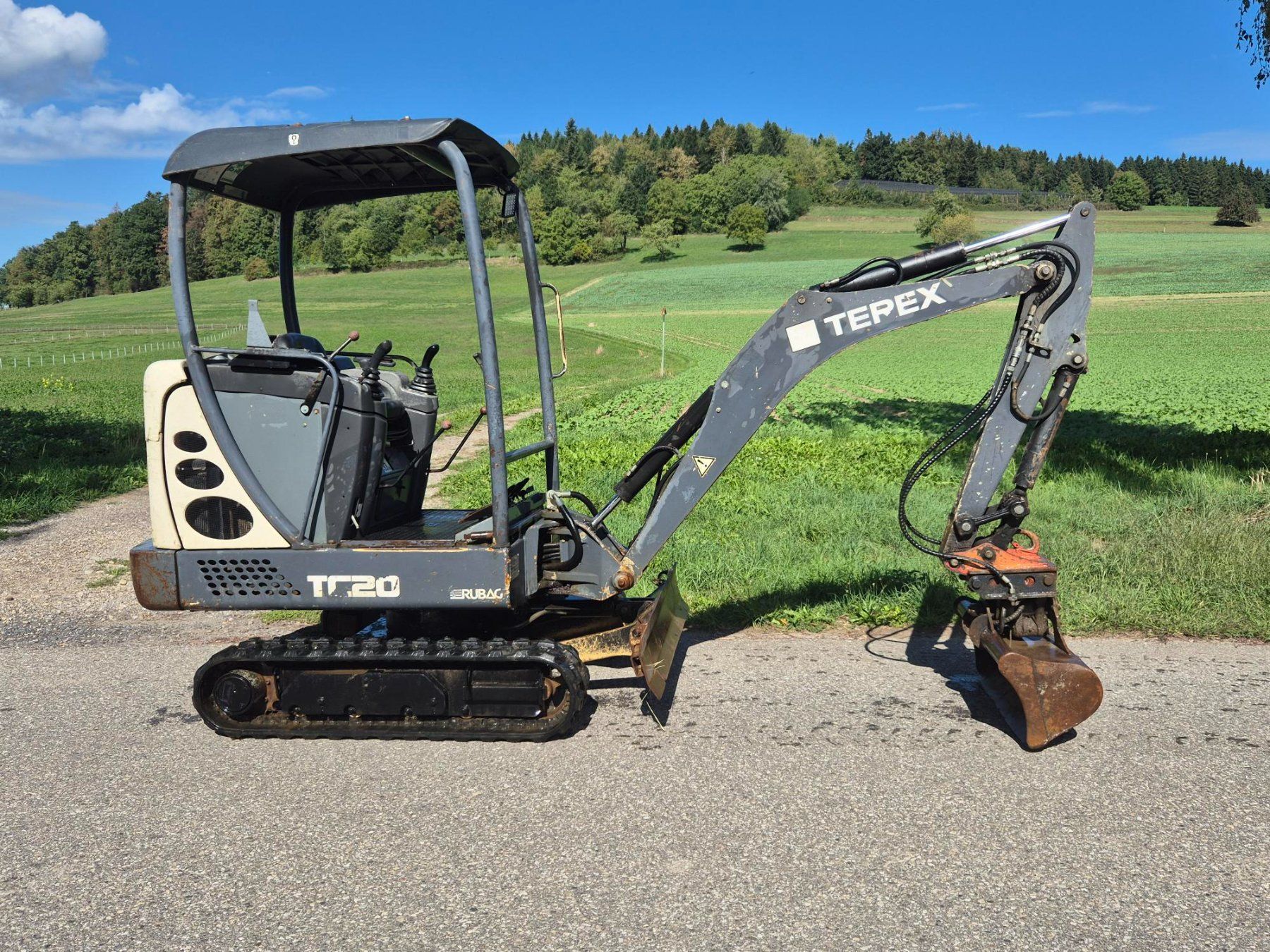 Escavatori: Terex TC20 Bagger mit 2995h – Usato da Grosswangen venduto da claas-jaguar